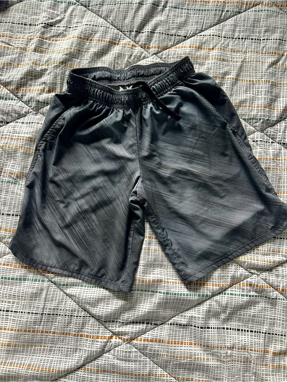 all in motion Black Boys Athletic Pull-On Shorts